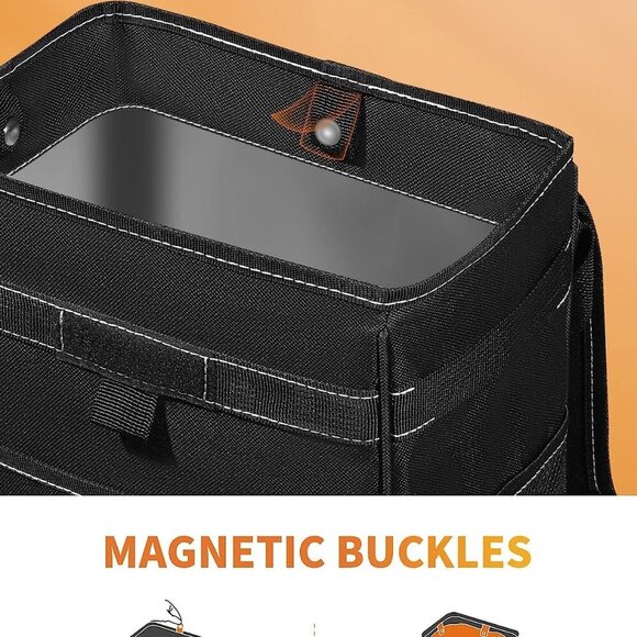 Car Trash Can - Leak-Proof Car Organizer and Storage Bag for The Back/Front/Cons - Picture 4 of 8